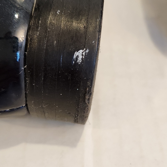 Halogen Emilia Loafer Navy Blue Patent Leather Point Toe Slip On Flat Women's 7 - Picture 8 of 14